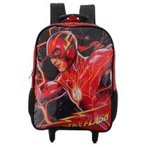 Mochila Infantil Rodinhas The Flash Dc Comics Luxcel Warner