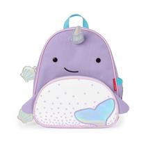 Mochila Infantil Skip Hop Zoo Pack Baleia Narval Lilás