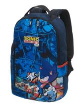 Mochila Infantil Sonic Comic Escolar 2024 Original Pacific