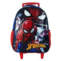 Mochila infantil Spider-Man c/ carrinho 9460