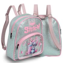 Mochila Infantil Stitch Bolsa Pequena Creche Passeio