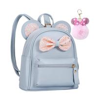 Mochila Infantil Sunwel com Laço e Orelhas de Mickey - Design Fashion