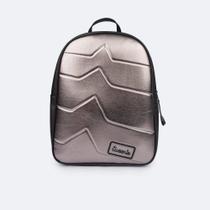 Mochila Infantil Tweenie Comfy Preto e Prata Velho 580.194 Mochila Infantil Tweenie Comfy Preto e Prata Velho 580.194
