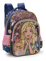 Mochila Infantil Unicórnio 43cm - Acolchoada - Bolsos