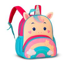 Mochila Infantil Unicórnio Creche Escola Clio Pets Fofo Mochila Infantil Unicórnio Creche Escola Clio Pets Fofo