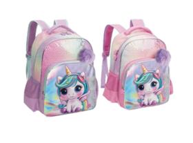 Mochila infantil unicornio in2559-mg