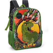Mochila Infantil UP4YOU Dinossauro G Preta - Luxcel Mochila Infantil UP4YOU Dinossauro G Preta - Luxcel