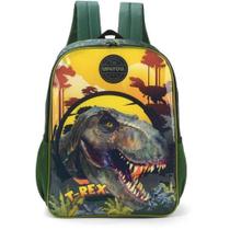 Mochila Infantil UP4YOU Dinossauro G Verde - Luxcel