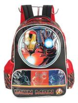 Mochila Infantil Vingadores Avengers Homem De Ferro Com Led - Luxcel