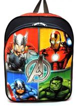Mochila Infantil Vingadores Avengers Tam G Costas Escolar F5
