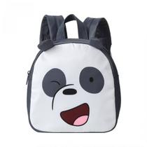 Mochila infantil we bare bears panda miniso