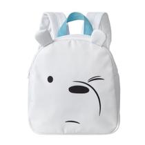 Mochila infantil we bare bears polar miniso