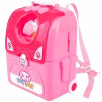 Mochila infantil workshop jr pet shop cachorro multikids ref:br1671 3 anos +