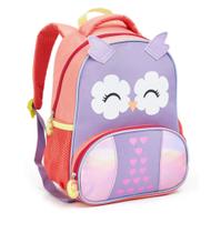 Mochila infantil zoop 13" coruja
