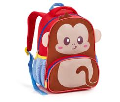 Mochila infantil zoop 13" macaco