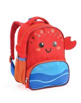 Mochila Infantil Zoop Kid Caranguejo Fofa Tamanho Pequeno