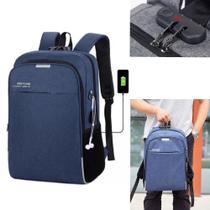 Mochila Inteligente Com Cadeado Porta USB mochila Executiva De Viagens & Negocios