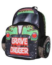 Mochila INTIMO Monster Jam Grave Digger para Niños