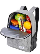 Mochila isolada Cooler MIER Leakproof Lunch 15L Grey