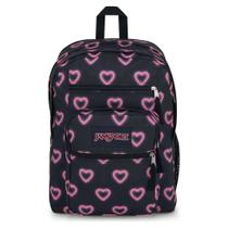 Mochila JanSport Big Student - Happy Hearts Black - 34L