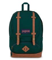 Mochila JanSport Cortlandt Deep Juniper, capa para laptop de 15"