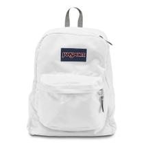 Mochila JanSport Superbreak Classic Ultralight Branca Mochila JanSport Superbreak Classic Ultralight Branca