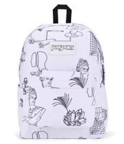 Mochila JanSport SuperBreak - Leve e Durável - Estilo Vaporwave
