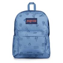Mochila Jansport Superbreak Plus Sunny Sketches Blue Mochila Jansport Superbreak Plus Sunny Sketches Blue