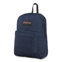 Mochila Jansport SuperBreak Plus Unissex - Azul Marinho / Navy Mochila Jansport SuperBreak Plus Unissex - Azul Marinho / Navy
