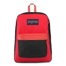 Mochila Jansport Superbreak Red Block 25 Litros Mochila Jansport Superbreak Red Block 25 Litros