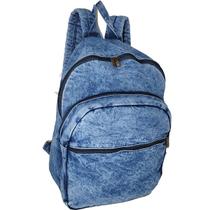 Mochila jeans escolar clássica tw404