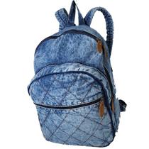 Mochila jeans juvenil escolar clássica unissex tw505