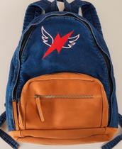 Mochila jeans Raio alado