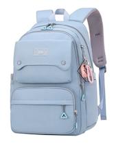 Mochila JiaYou Teen Girls Casual School Travel 26L azul Mochila JiaYou Teen Girls Casual School Travel 26L azul