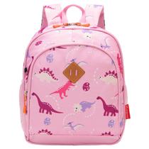 Mochila JinBeryl Toddler Boys de 12 polegadas rosa dinossauro