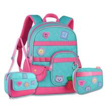 Mochila Juju Teofilo com Lancheira Térmica e Estojo Box