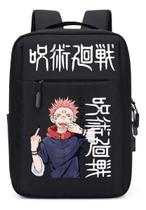 Mochila Jujutsu Kaisen Anime Estudante De Viage Usb Menino