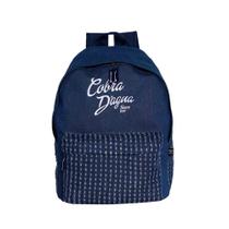 Mochila Juvenil ASA Poliéster Cobra DÁgua Azul Marinho - CDM14U02