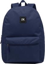 Mochila Juvenil Basic Masculina Feminina Unissex 15,5" MM9134 Cor:Azul