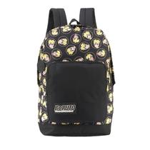 Mochila Juvenil Boruto Amarela Luxcel - Design Moderno e Durável