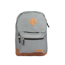 Mochila Juvenil Convoy Cinza e Marrom Mochila Juvenil Convoy Cinza e Marrom