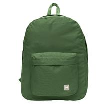 Mochila Juvenil Costas Escolar Trabalho Faculdade Tam G Verde