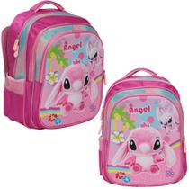 Mochila Juvenil Costas Rosa Angel Puxadores Personalizados