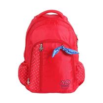 Mochila Juvenil Dermiwil - Minnie Disney Vermelha/azul Mochila Juvenil Dermiwil - Minnie Disney Vermelha/azul