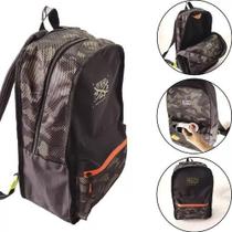 Mochila Juvenil Dupla Face 2 Em 1 - Camuflada Militar
