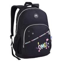 Mochila Juvenil Feminina 17" OMG - Seanite Mochila Juvenil Feminina 17" OMG - Seanite