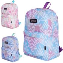 Mochila juvenil feminina basic winth tie dye 17,5'' ou 43,5 cm - WINCY