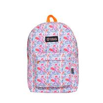 Mochila Juvenil Feminina Básica Floral