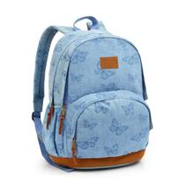 Mochila Juvenil Feminina Funpacks Jeans Seanite