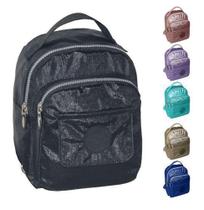 Mochila juvenil feminina klp mini yepp metalizado colors 9''